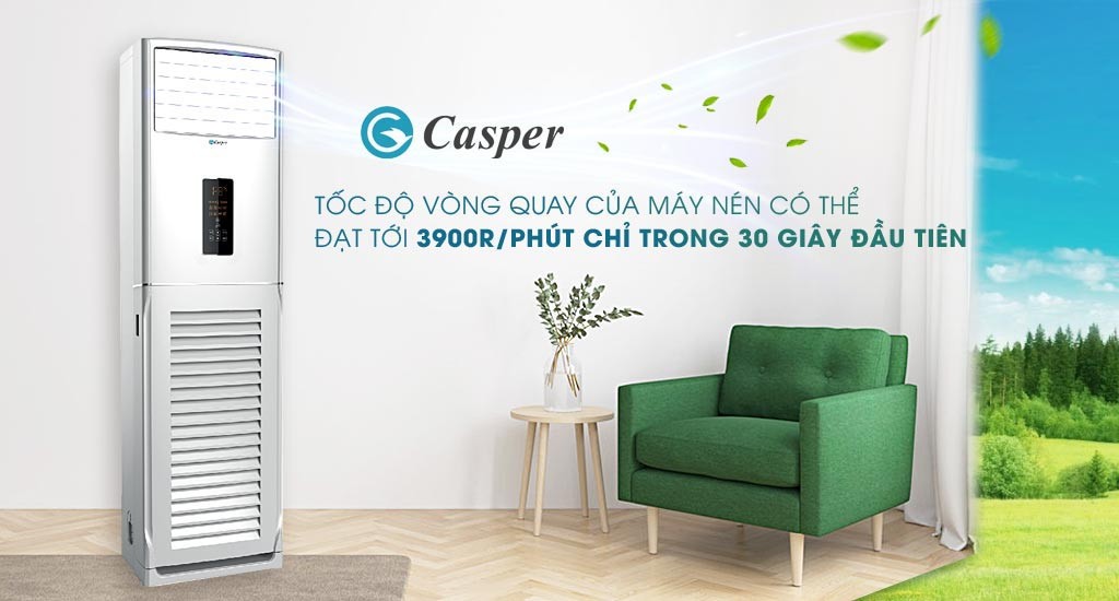 Điều Hòa Tủ Đứng 18.000BTU Casper  FC-18TL22