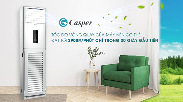 Điều Hòa Tủ Đứng Casper 48.000BTU FC-48TL22