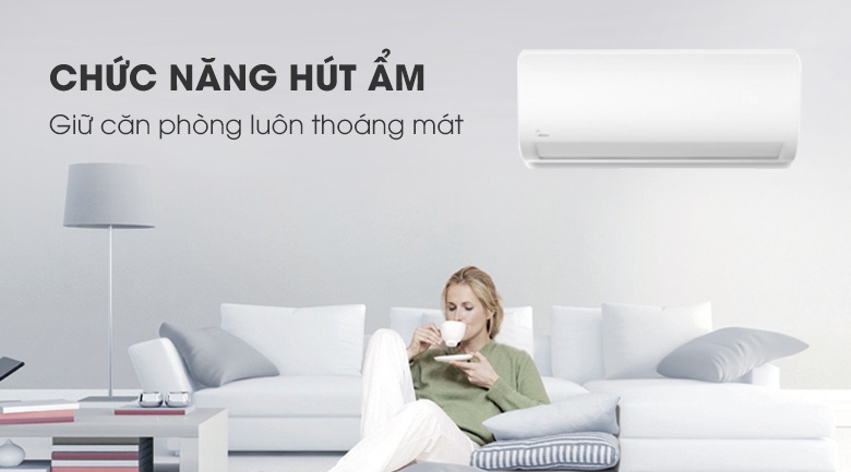 Điều Hòa Midea Inverter 9000 BTU 1 Chiều MSAGII-10CRDN8