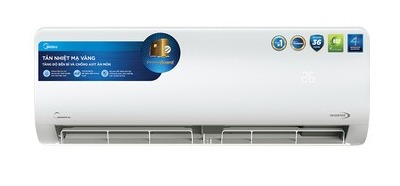 Điều Hòa Midea Inverter 9000 BTU 1 Chiều MSAGII-10CRDN8