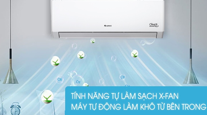 Điều hòa Gree 12000BTU 1 chiều inverter GWC12PB-K3D0P4