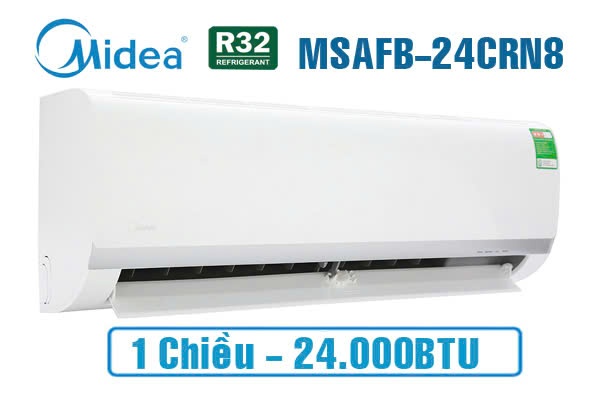 Điều hòa Midea 1 chiều 24.000Btu MSAFII-24CRN8