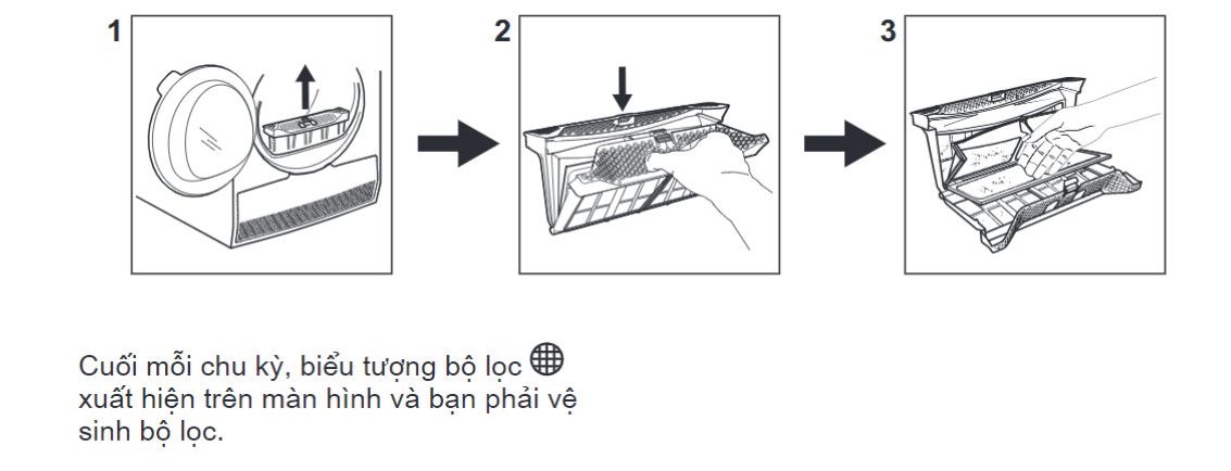 Máy sấy bơm nhiệt Electrolux 8kg EDH803Q7WB