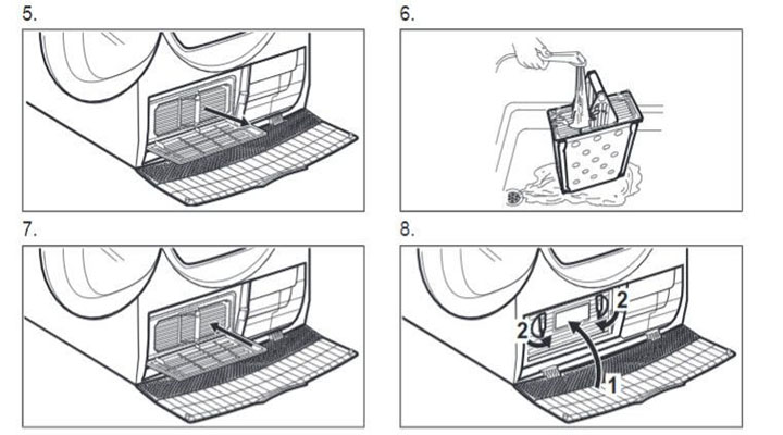 Máy sấy ngưng tụ Electrolux EDC804P5WB