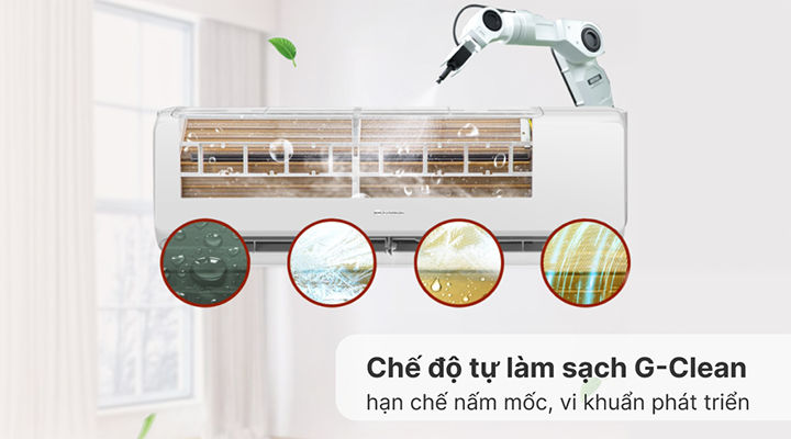 Điều Hòa Gree 9000BTU 1 Chiều Inverter CHARM09CI