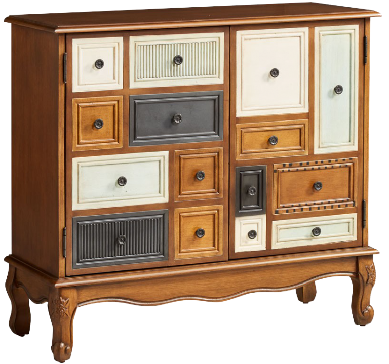 Tủ ngăn kéo Batista - Gỗ - Vừa - Nâu