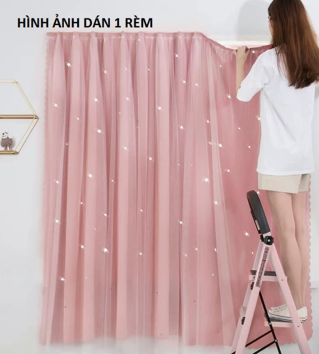 rèm hồng (1.2x1.8)