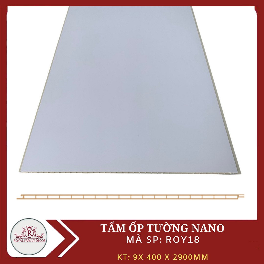 TẤM ỐP TƯỜNG NANO 3.5M ROY 18