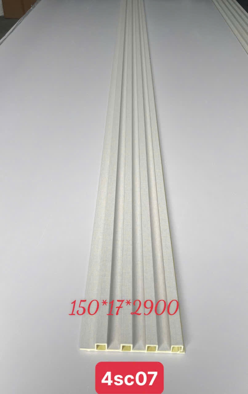 LAM THAN TRE ROY 4SCTT 07 VÂN VẢI TRẮNG GHI (150*17*3000MM)