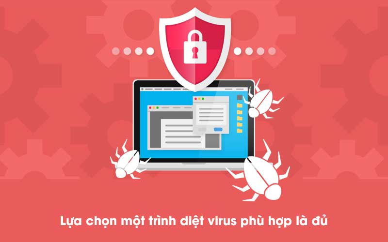 Chỉ sử dụng 1 trình diệt virus