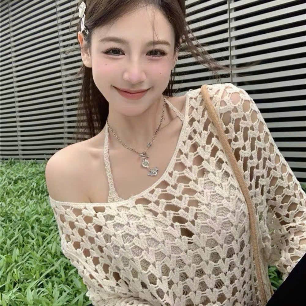 Set Áo Ren Lưới + Áo Bra Thời Trang TN3140