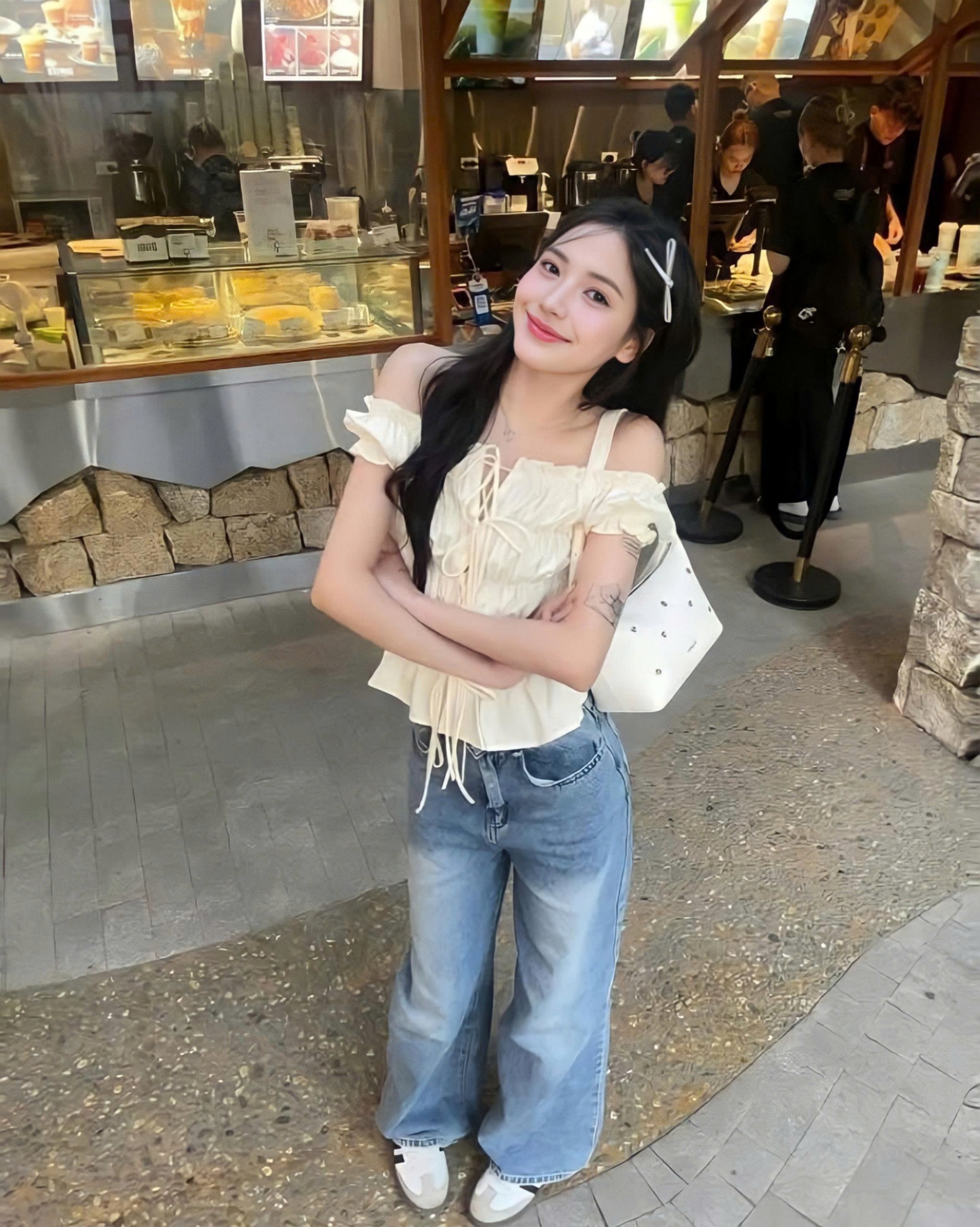 Áo Chun Nhún Thắt Dây Hottrend TN3114