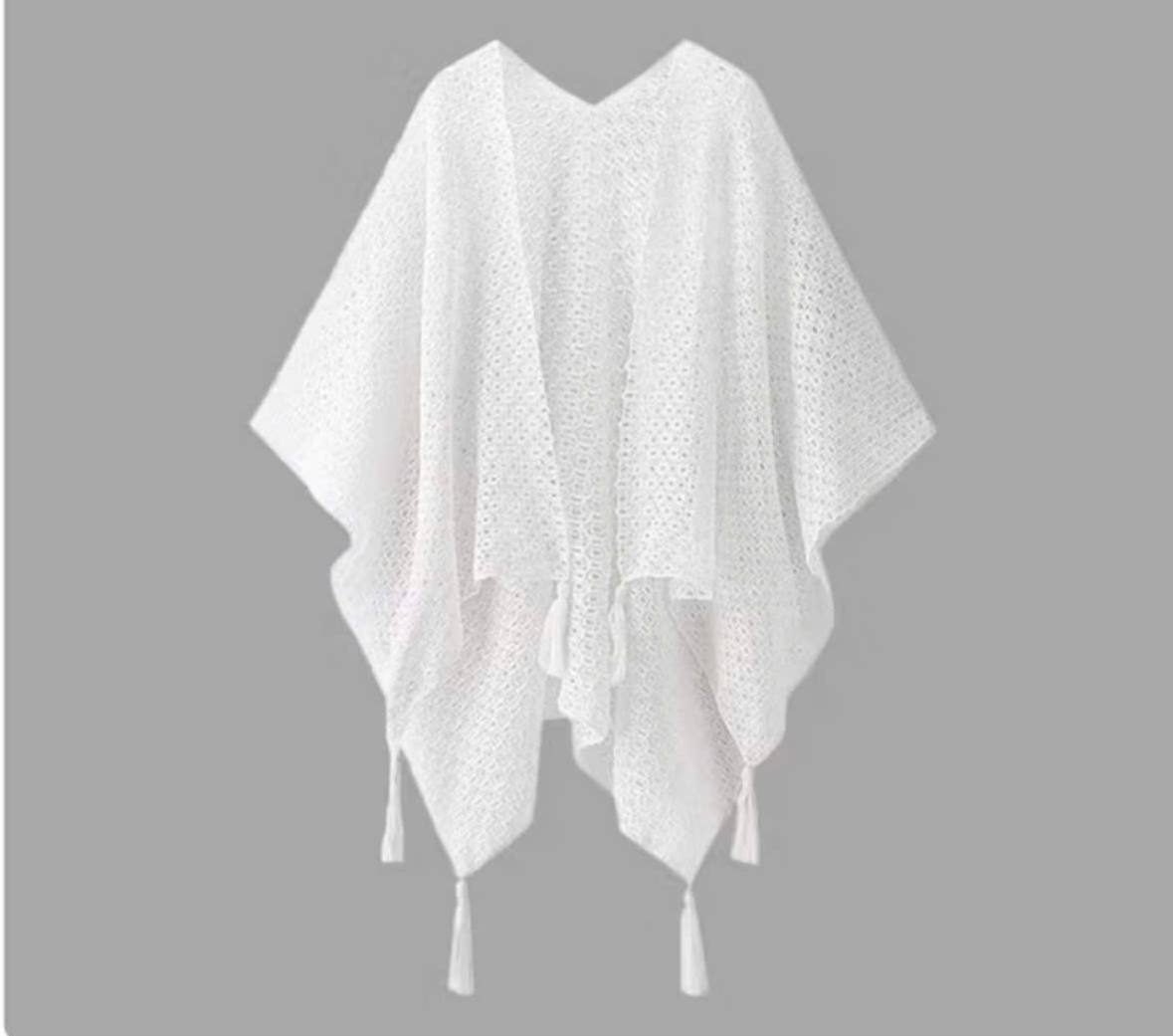 Áo Choàng Tua Rua Phối Đồ TN3246