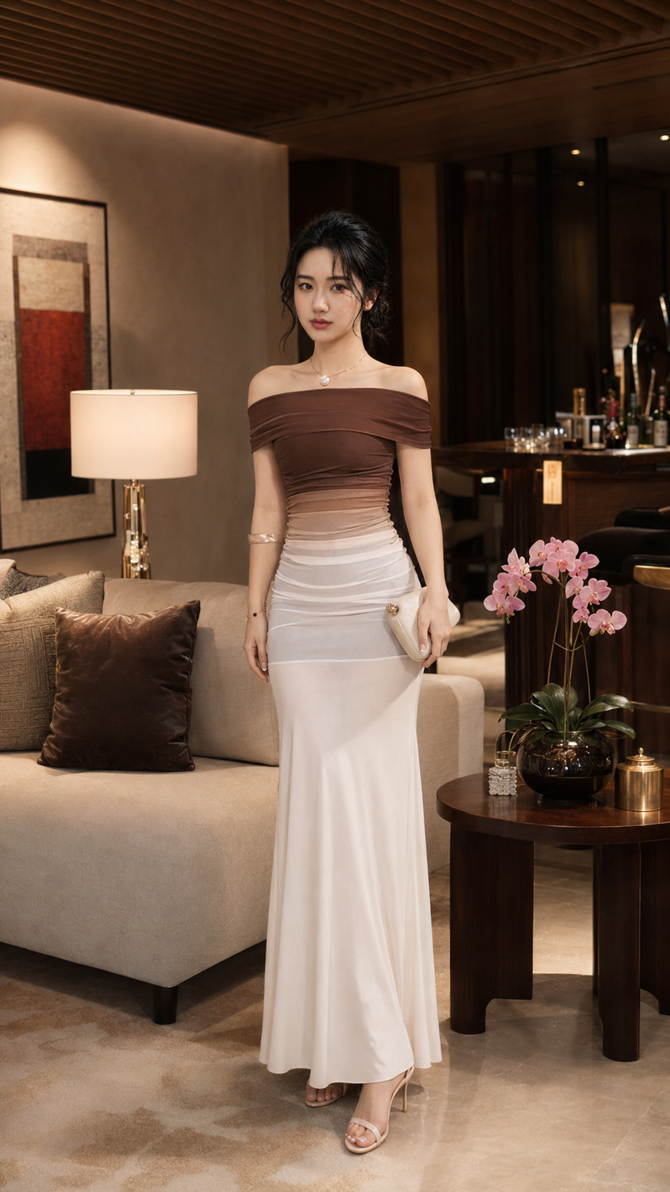Đầm Body Ombre Sang Chảnh Tôn Dáng TN3161