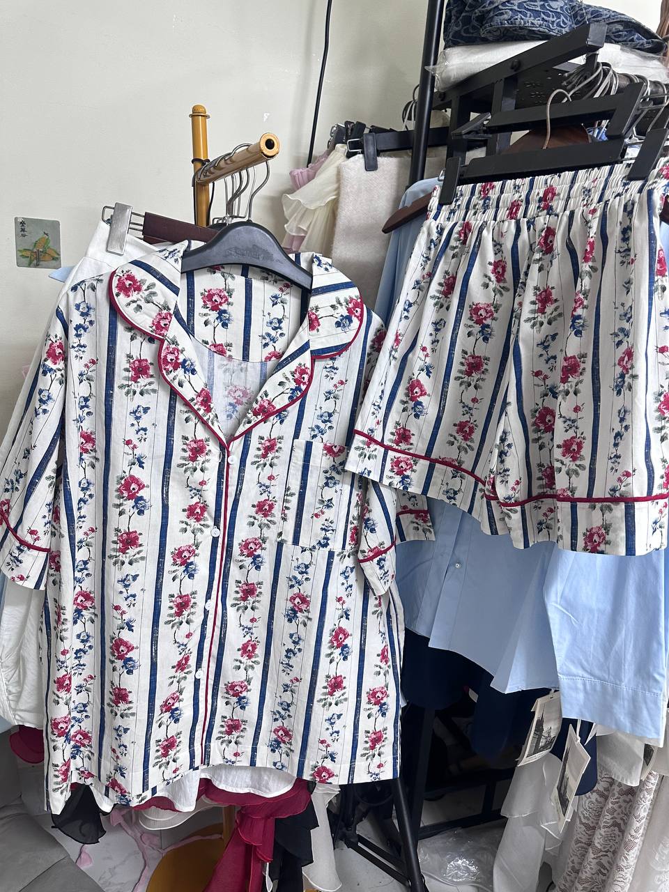 Pijama Bộ Ngủ Cao Cấp Hoạ Tiết Đẹp Mắt