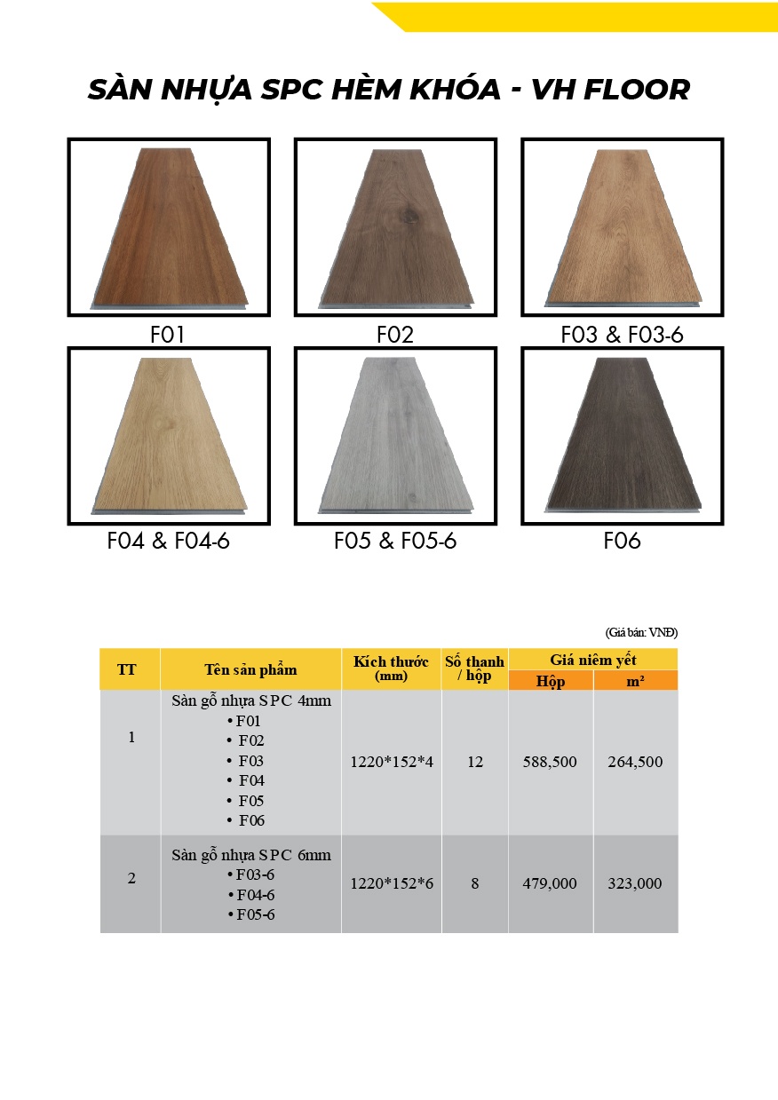 CATALOGUE SÀN SPC VH-FLOOR