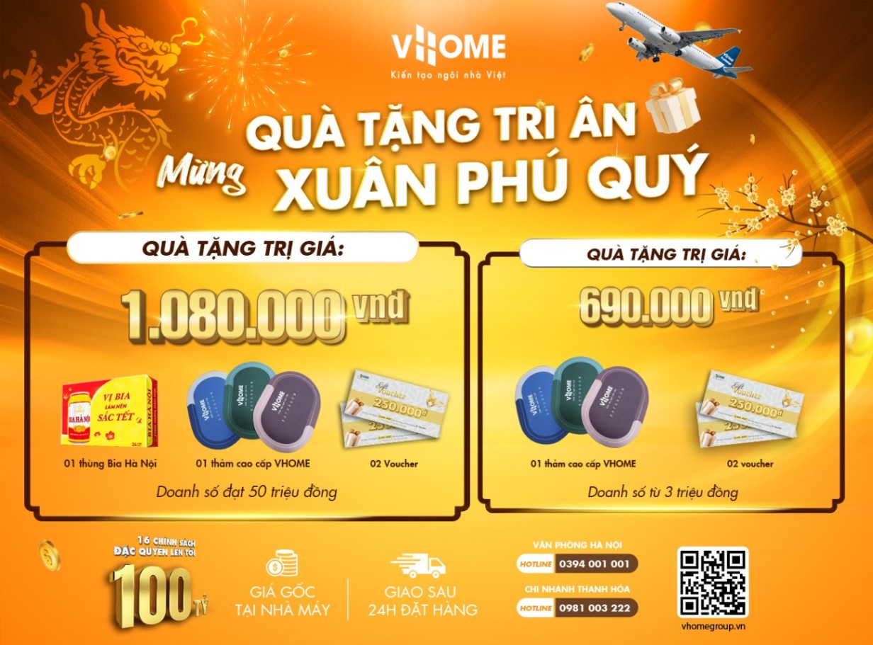 QUÀ TẶNG TRI ÂN - MỪNG XUÂN PHÚ QUÝ