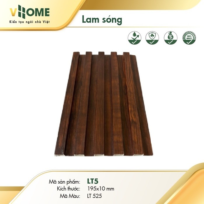 Tấm nhựa ốp tường lam sóng: Lựa chọn hoàn hảo cho công trình