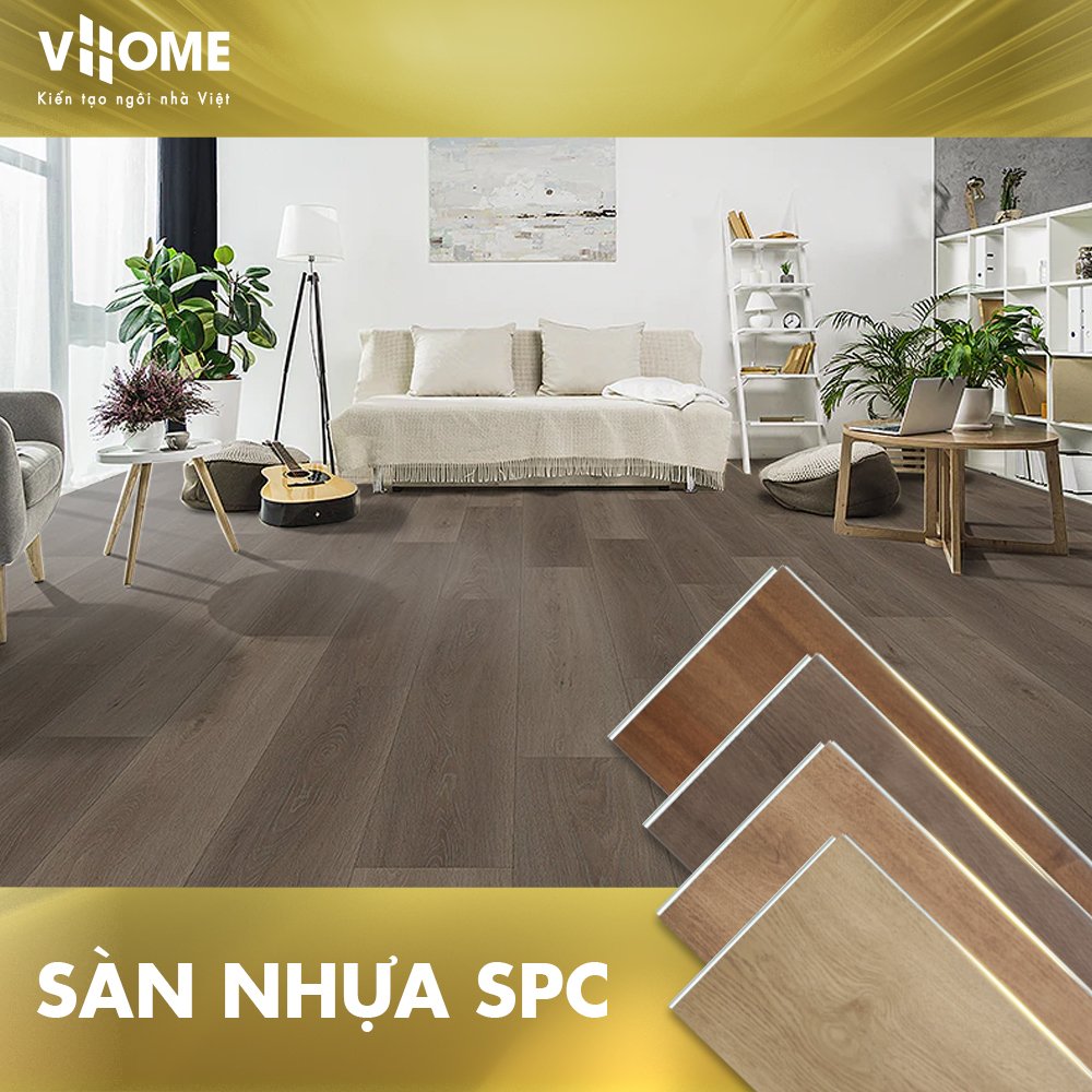 Sàn Nhựa SPC hèm khóa