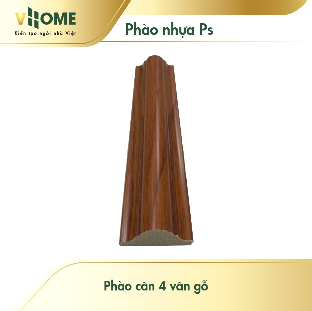 Phào cân 4 vân gỗ