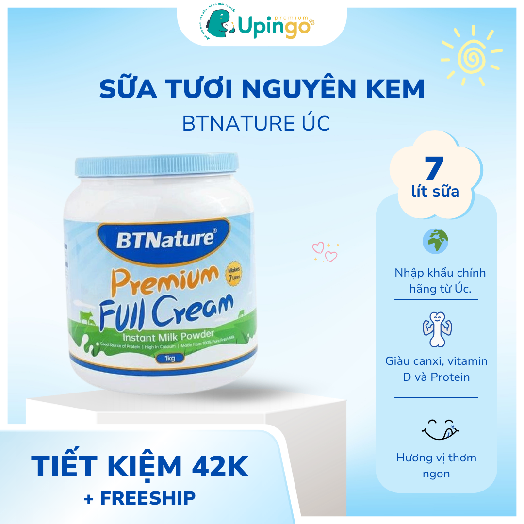 SỮA TƯƠI BTNATURE ÚC