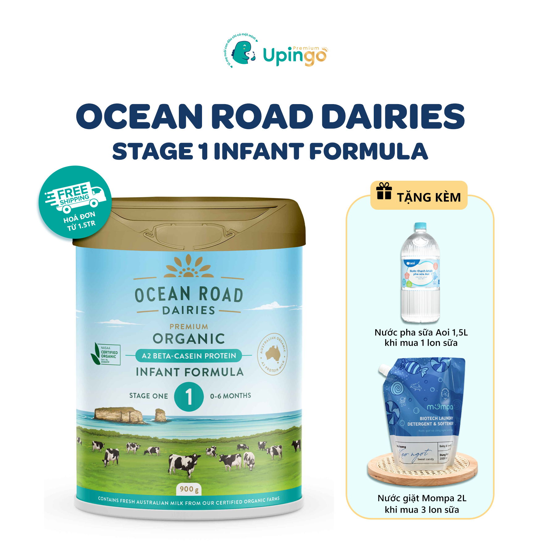Ocean Road Dairies – Dưỡng Chất Vàng Từ Úc: Sữa Công Thức Chuẩn Cho Trẻ Sơ Sinh (0-6 Tháng)