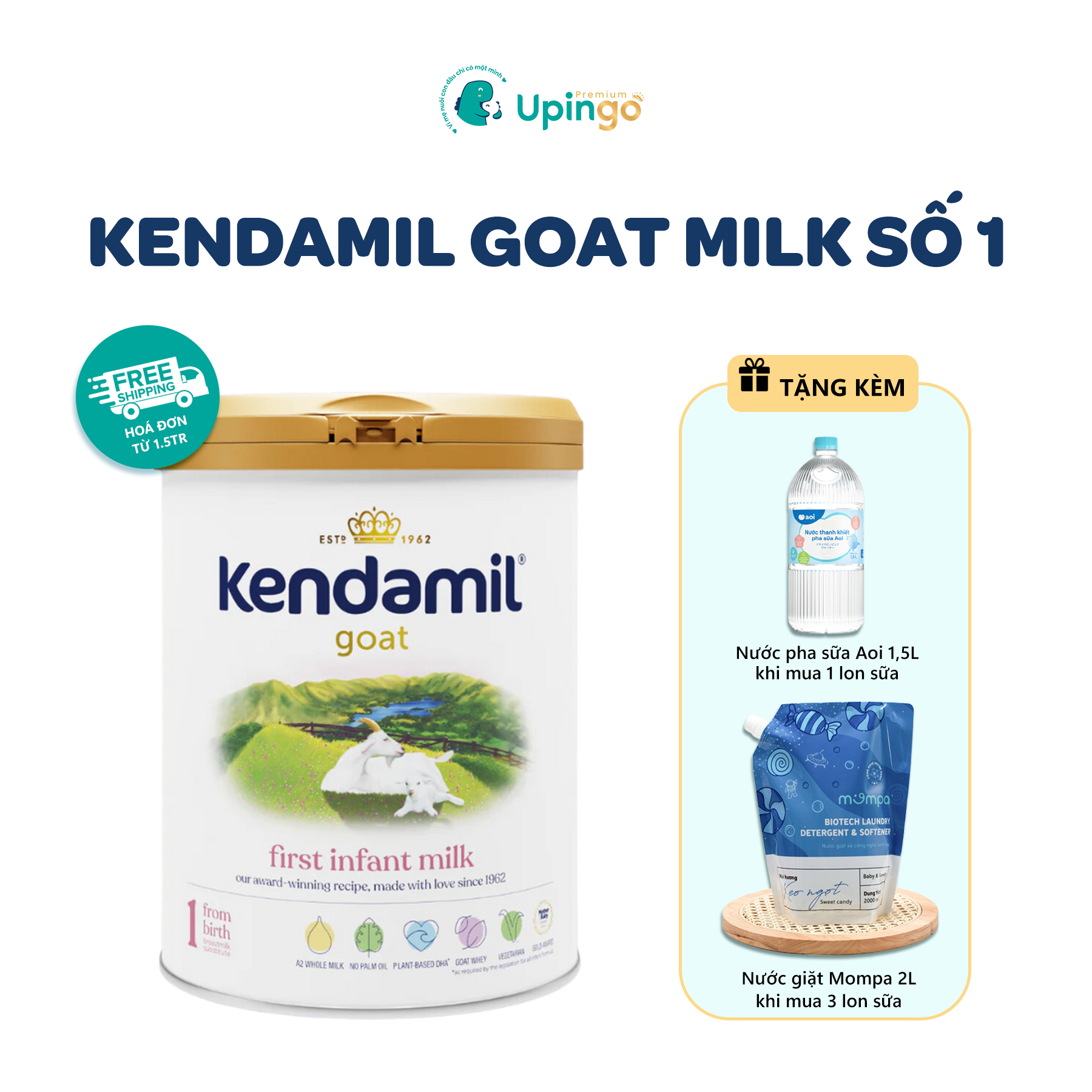 SỮA KENDAMIL DÊ GOAT MILK SỐ 1 (0-12 THÁNG)