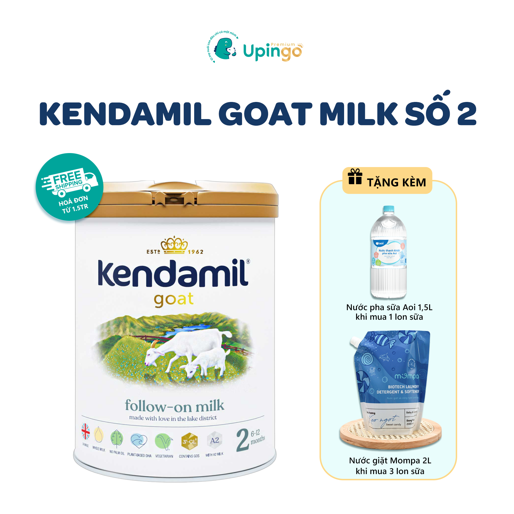 SỮA KENDAMIL DÊ GOAT MILK SỐ 2 (6-12 THÁNG)