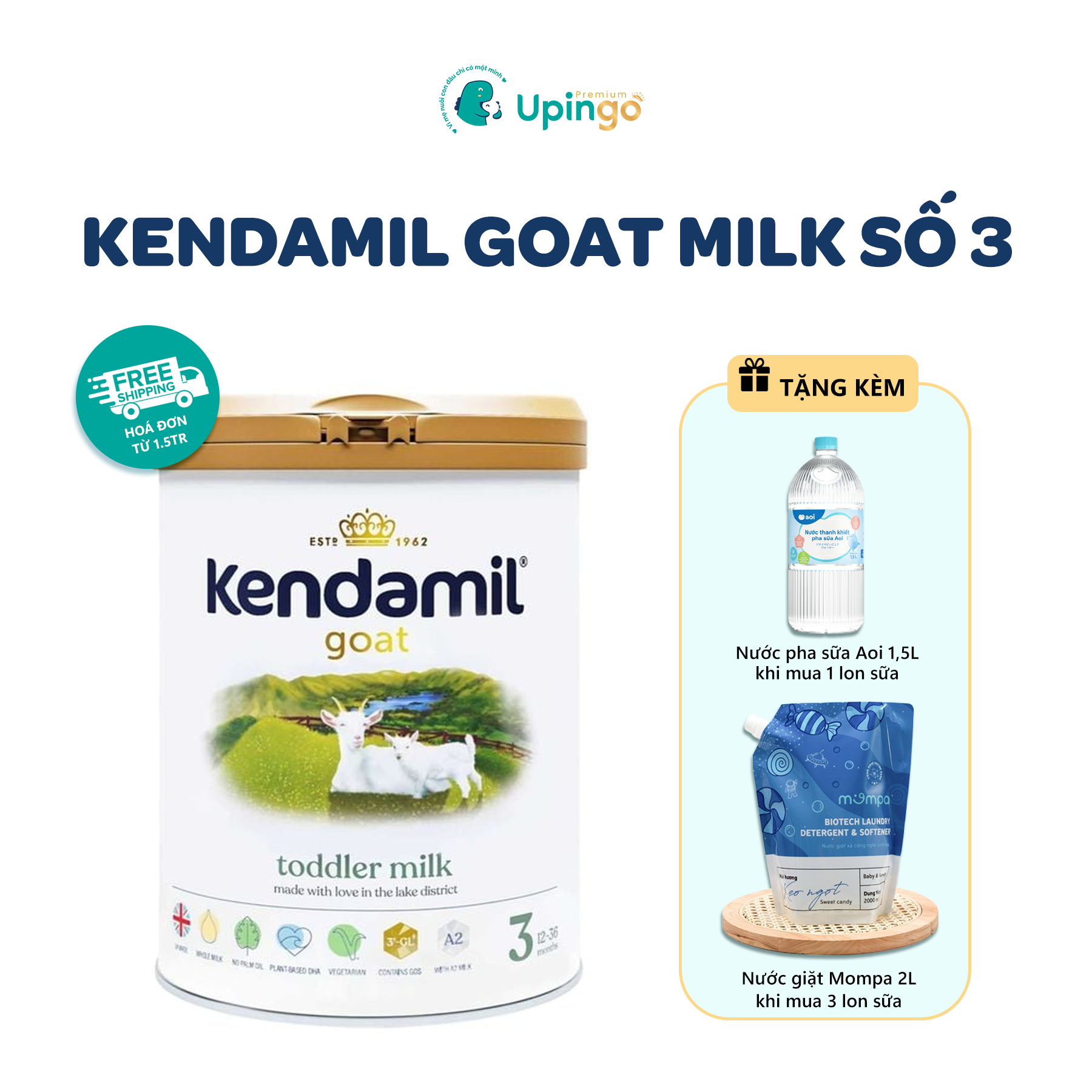 SỮA KENDAMIL DÊ GOAT MILK SỐ 3 (12M+)