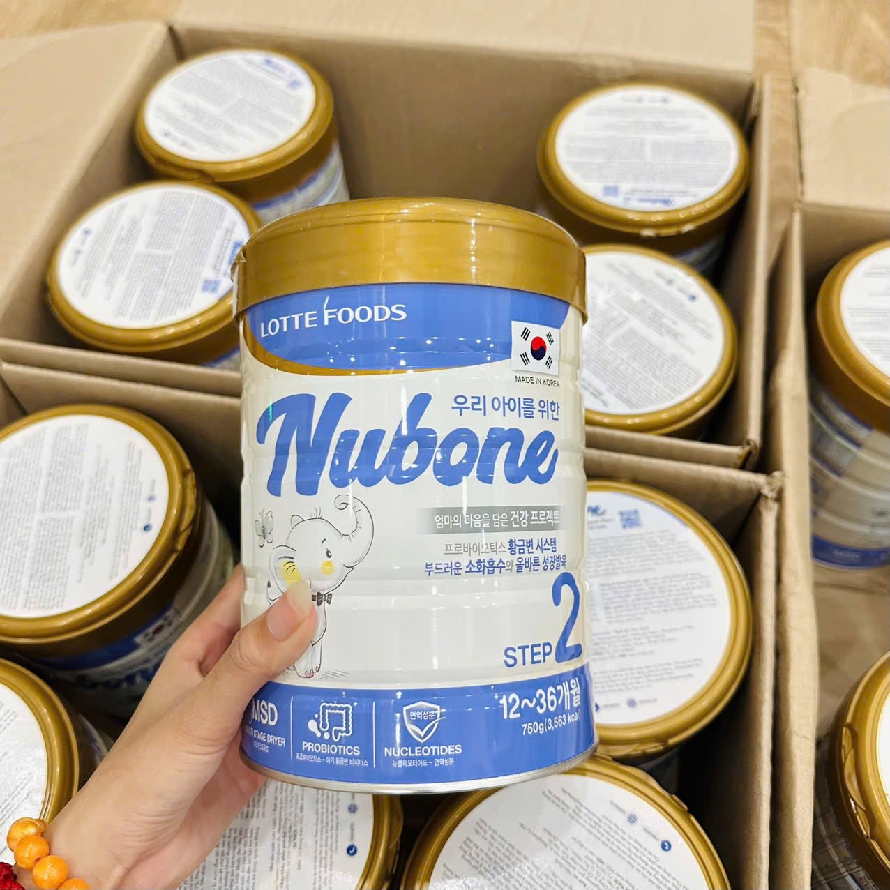 Nub One Sữa công thức Nubone Plus+ (1-10 tuổi) – 750g
