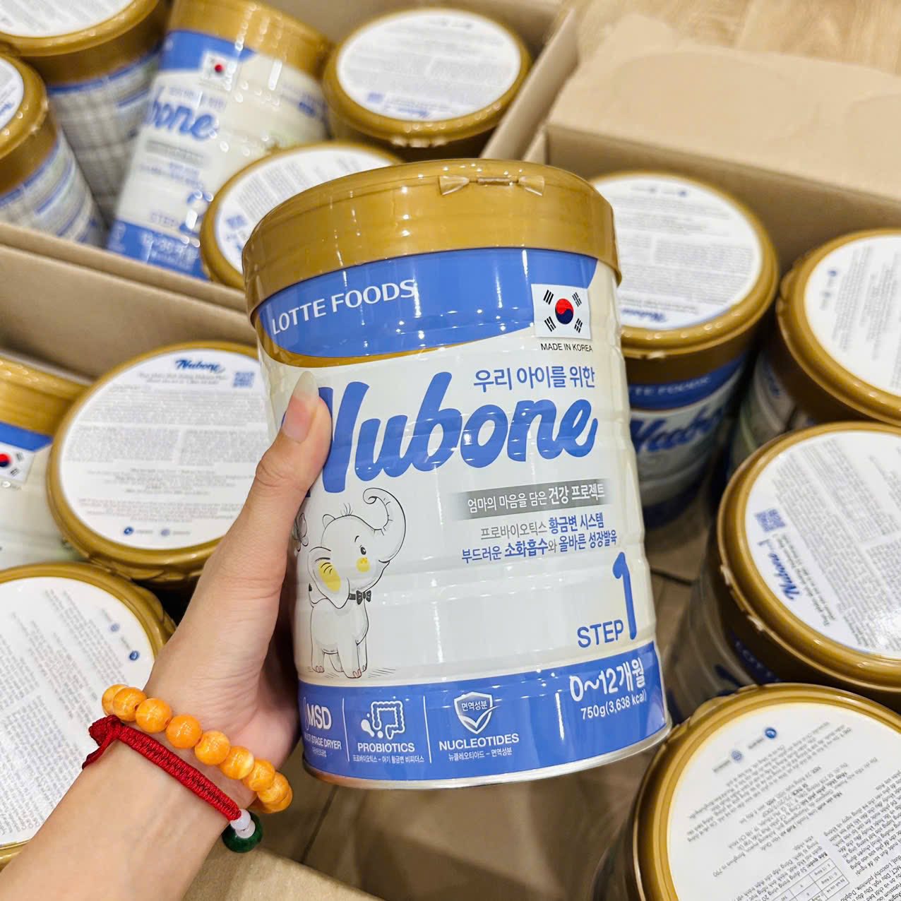 Nub One Sữa công thức Nubone Plus+ (1-10 tuổi) – 750g