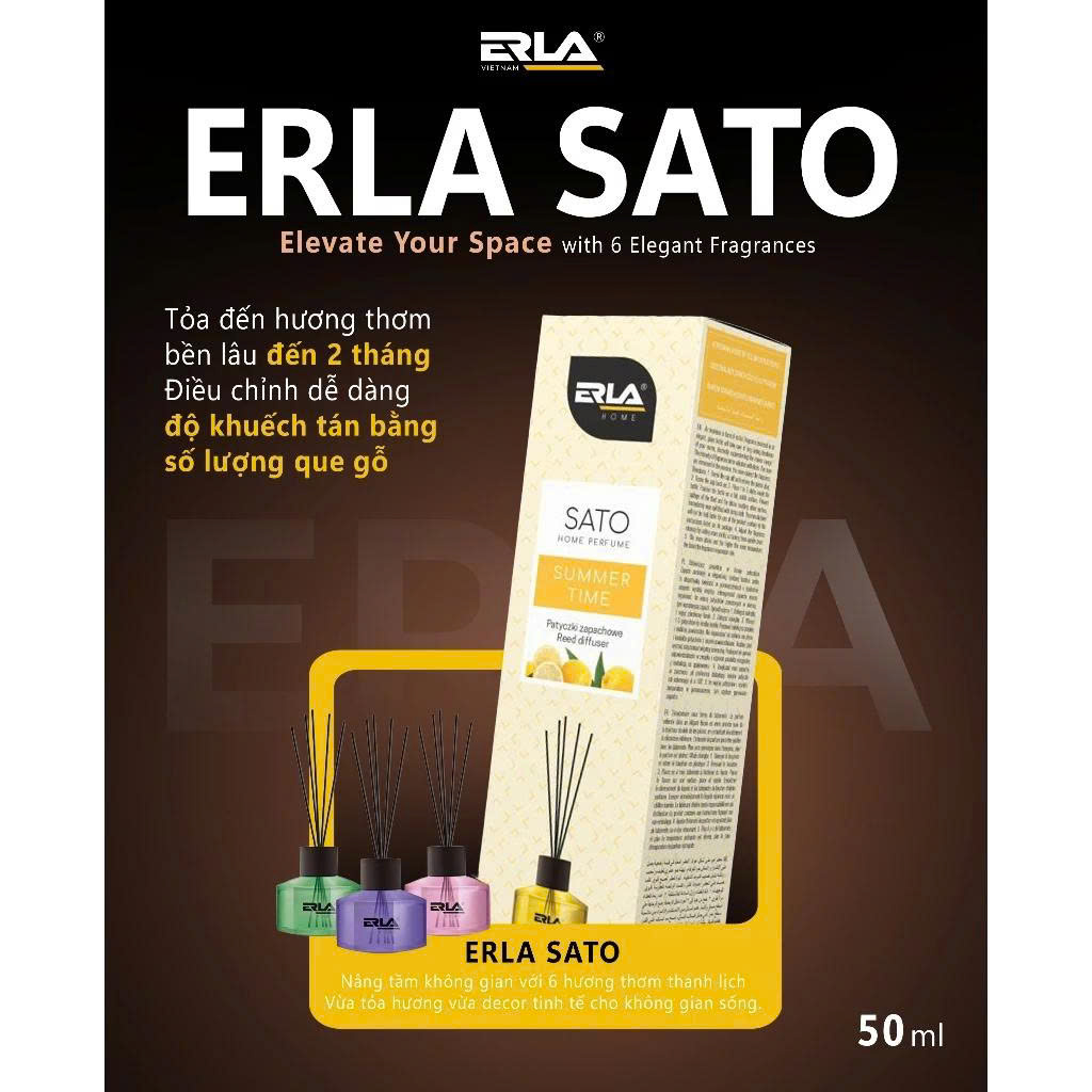 Tinh dầu thiên nhiên thơm phòng Erla nhập khẩu Ba Lan - 50ml