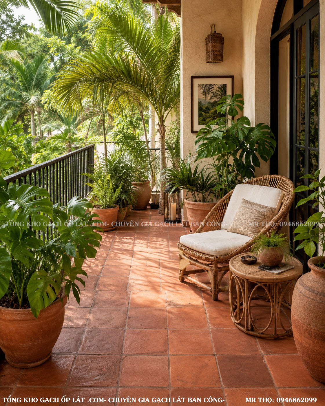 gạch đỏ đất nung lát nền phong cách Tropical.jpg