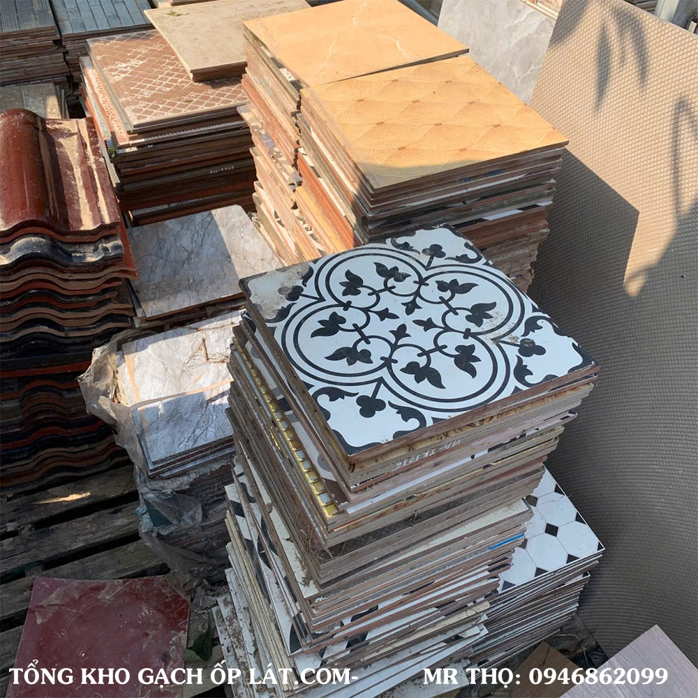 Gạch Phế thải bỏ mẫu 30x30cm thanh lý giá 40.000 đồng/m2