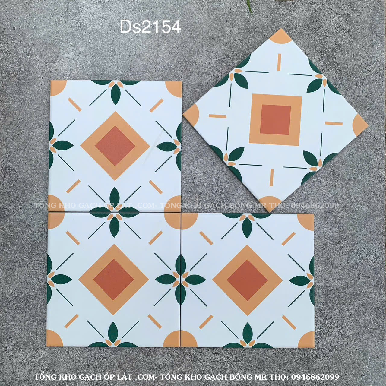 Gạch bông cổ điển 20x20 DS2154