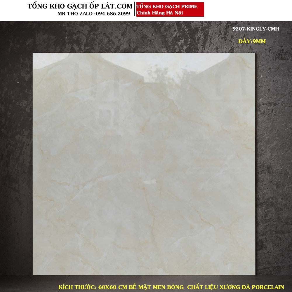 Gạch lát nền Prime 60x60 9207 Loại A1