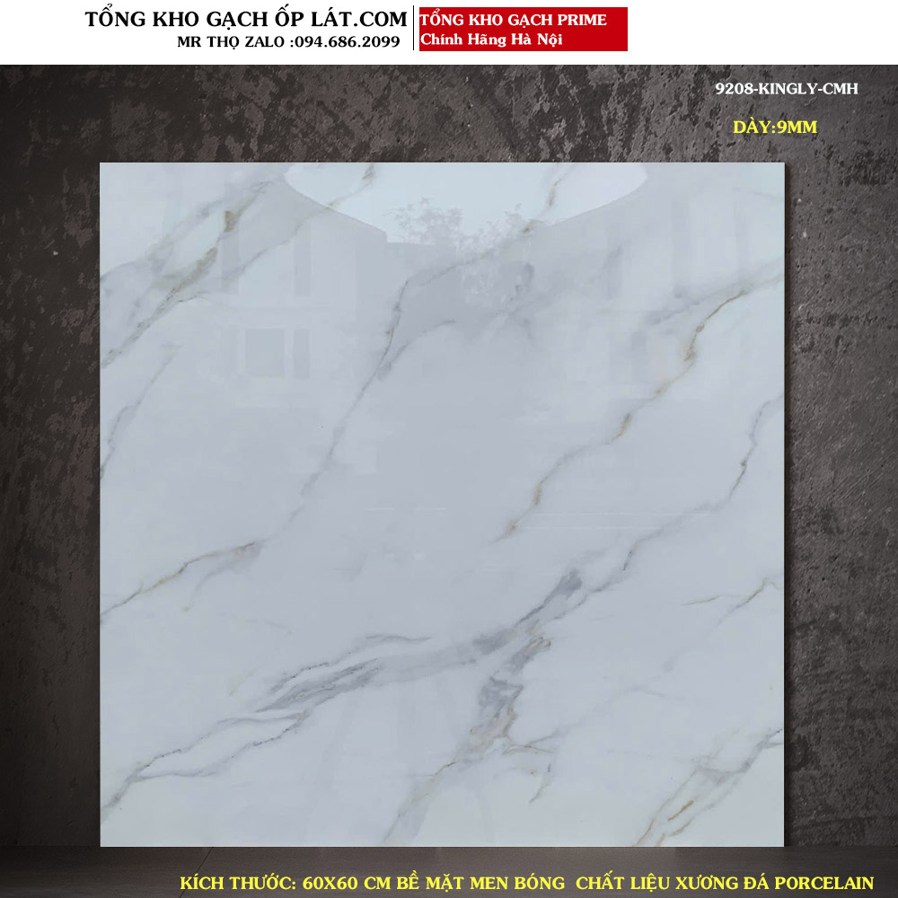 Gạch lát nền Prime 60x60 9208 Loại A1