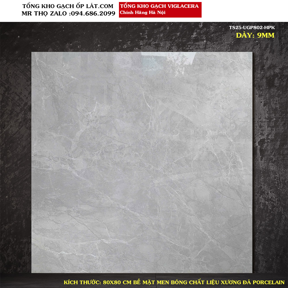 Gạch lát nền Viglacera 80x80 TS25-UGP802 Loại A1