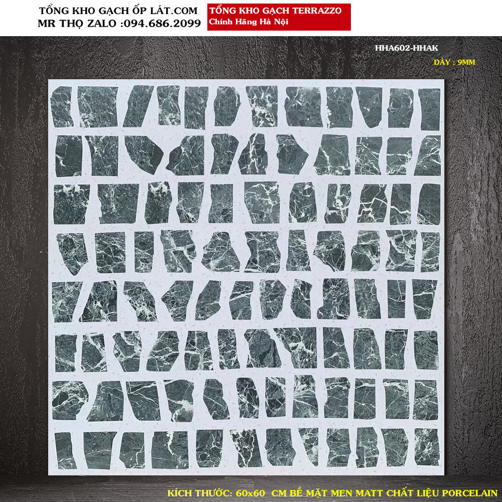 Gạch lát nền giả đá 60x60 HHA602