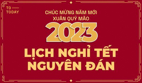 THÔNG BÁO LỊCH NGHỈ TẾT NGUYÊN ĐÁN 2023