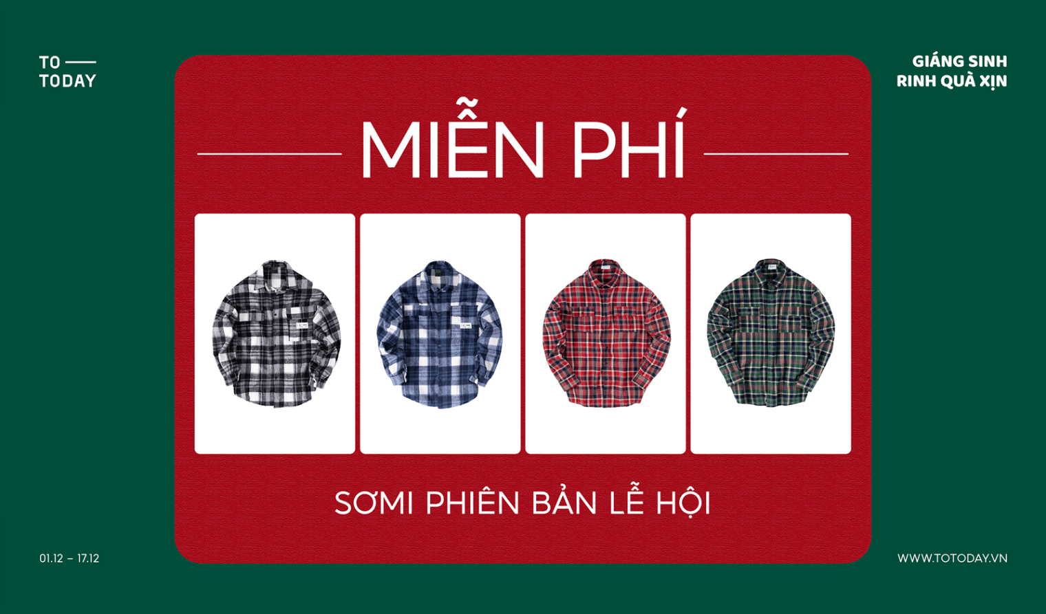 🎁 TẶNG ÁO SƠ MI PHIÊN BẢN LỄ HỘI TRỊ GIÁ 345K