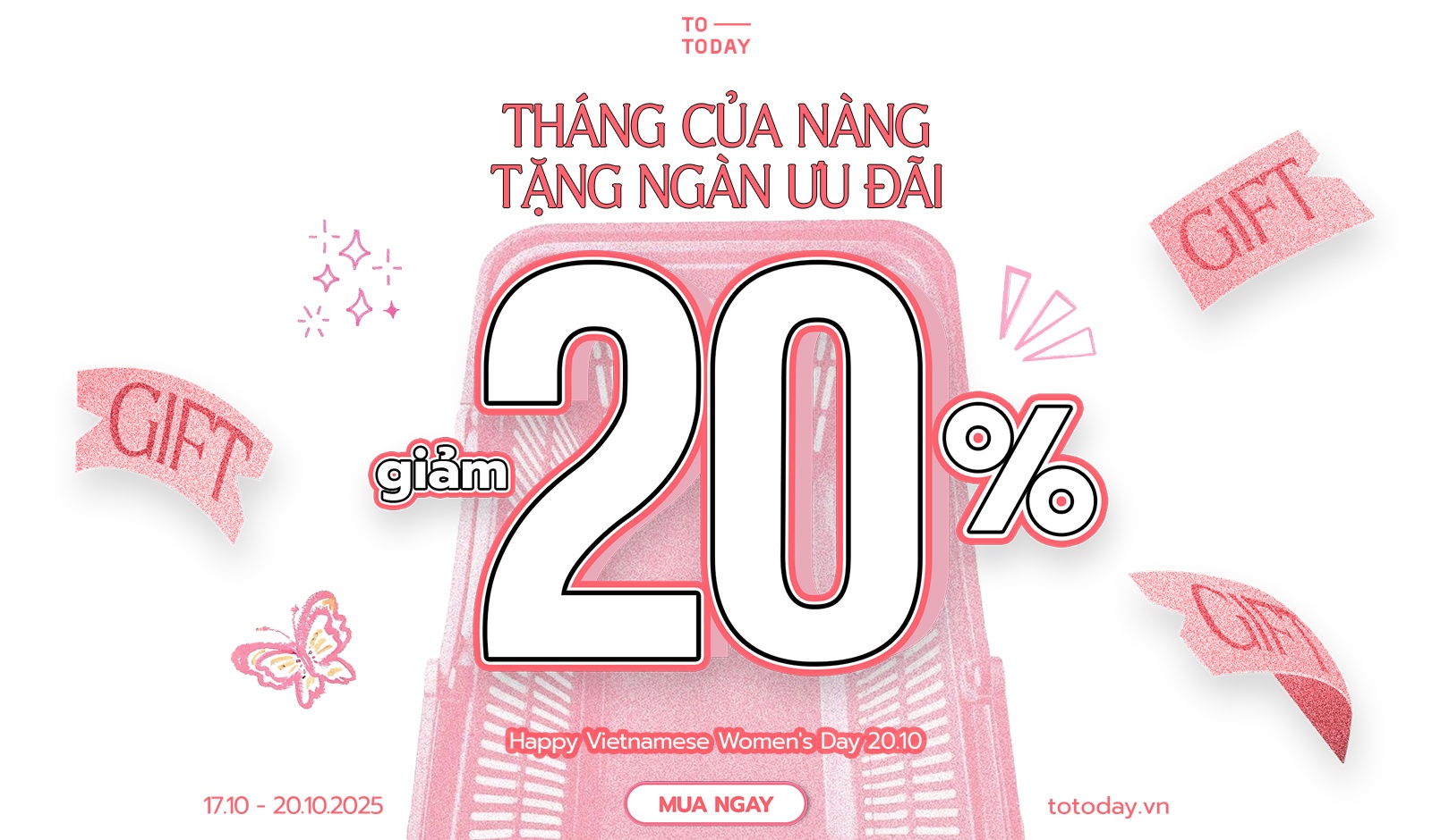 💌THÁNG CỦA NÀNG TẶNG NGÀN ƯU ĐÃI LÊN ĐẾN 20%🎁