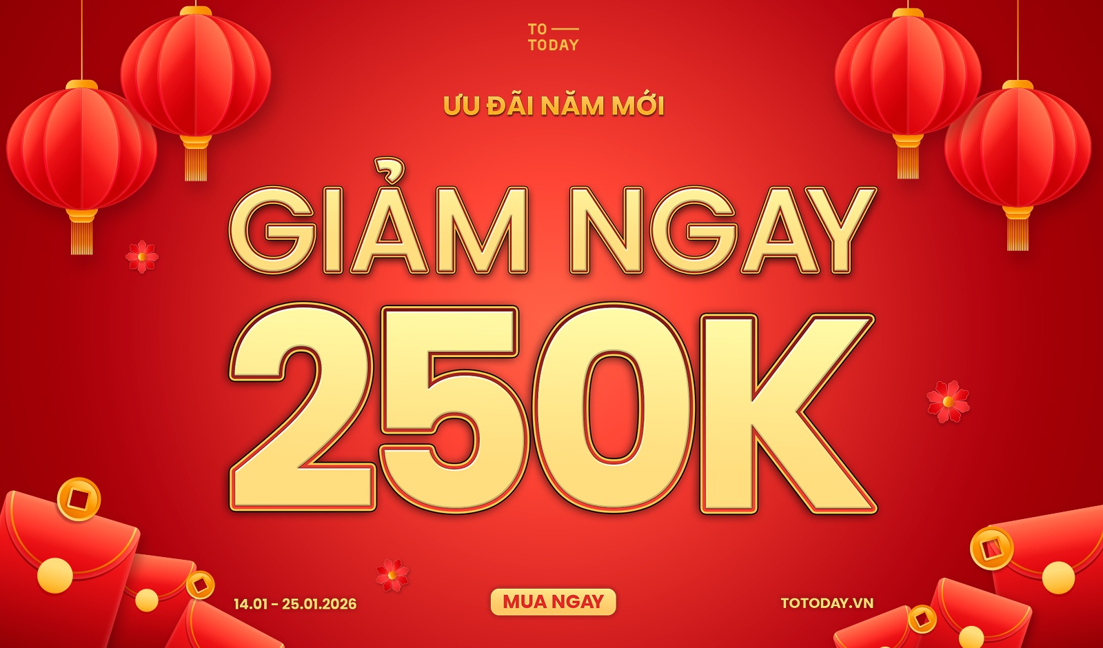 🎉ƯU ĐÃI NĂM MỚI - GIẢM NGAY 250K🔥