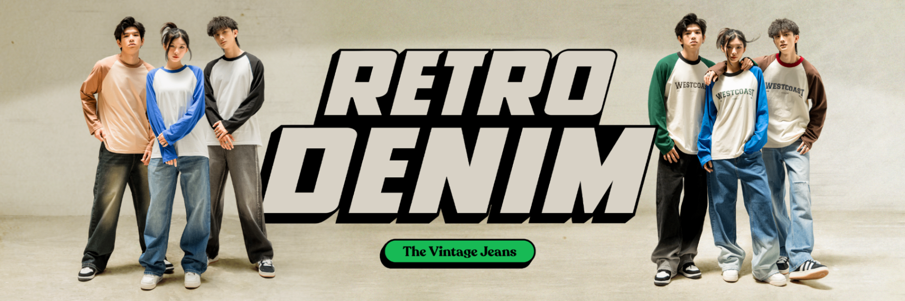 BANNER Retro-Denim