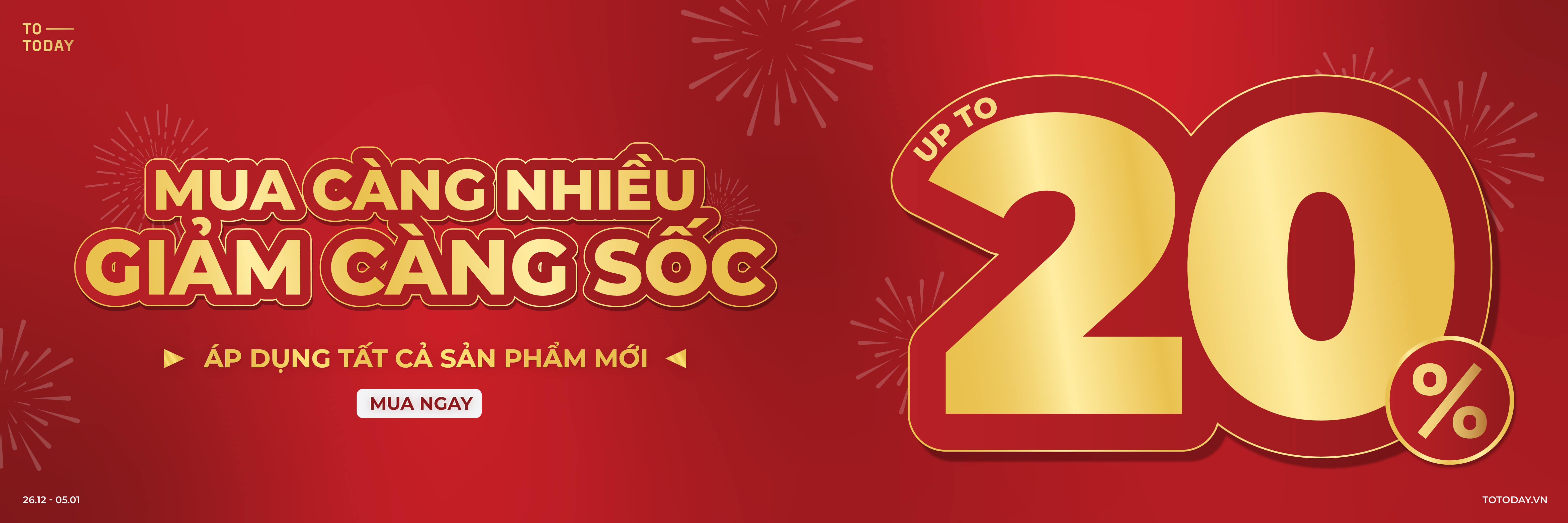 💥MUA CÀNG NHIỀU, GIẢM CÀNG SỐC LÊN ĐẾN 20%💥