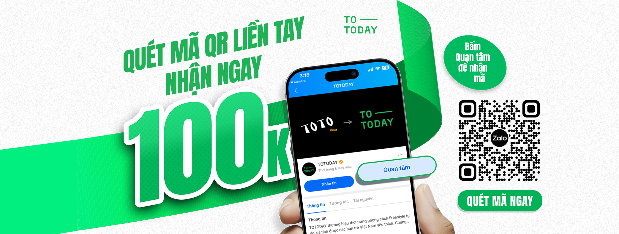 📲QUÉT MÃ QR GIẢM NGAY 100K TRÊN TỔNG HÓA ĐƠN 🌟