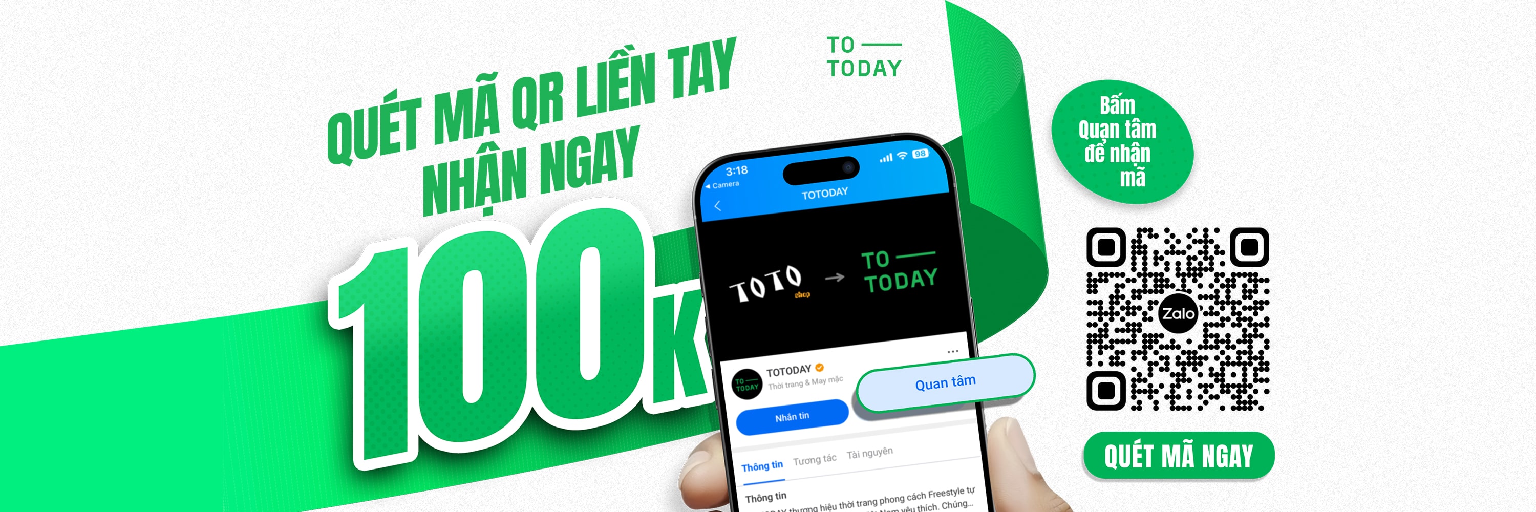 📲QUÉT MÃ QR GIẢM NGAY 100K TRÊN TỔNG HÓA ĐƠN 🌟