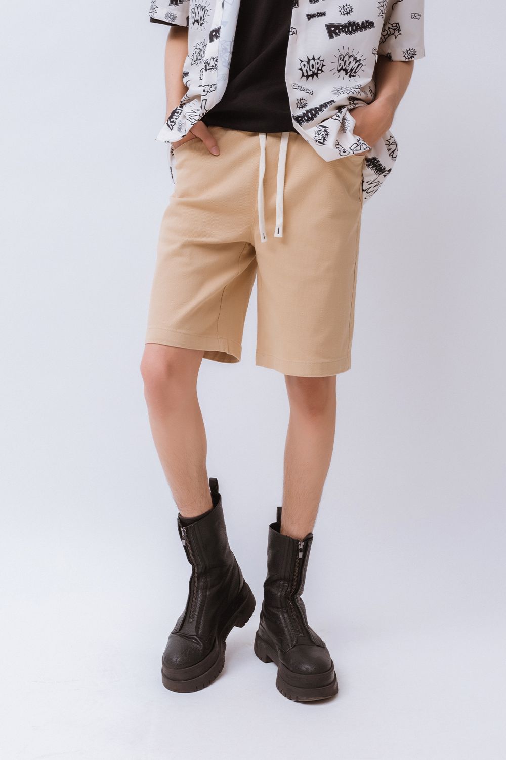 SHORTS KAKI UNISEX - TOTODAY - CLASSIC