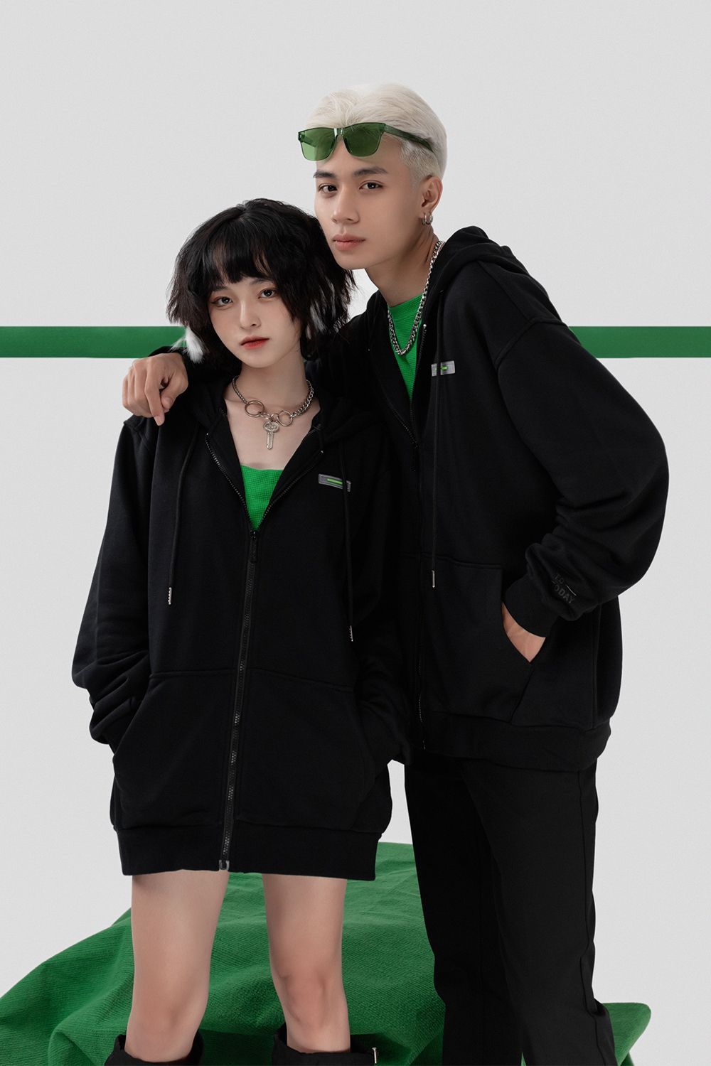 ÁO HOODIE ZIP UNISEX - TOTODAY - SIMPLE HOODIE ZIP