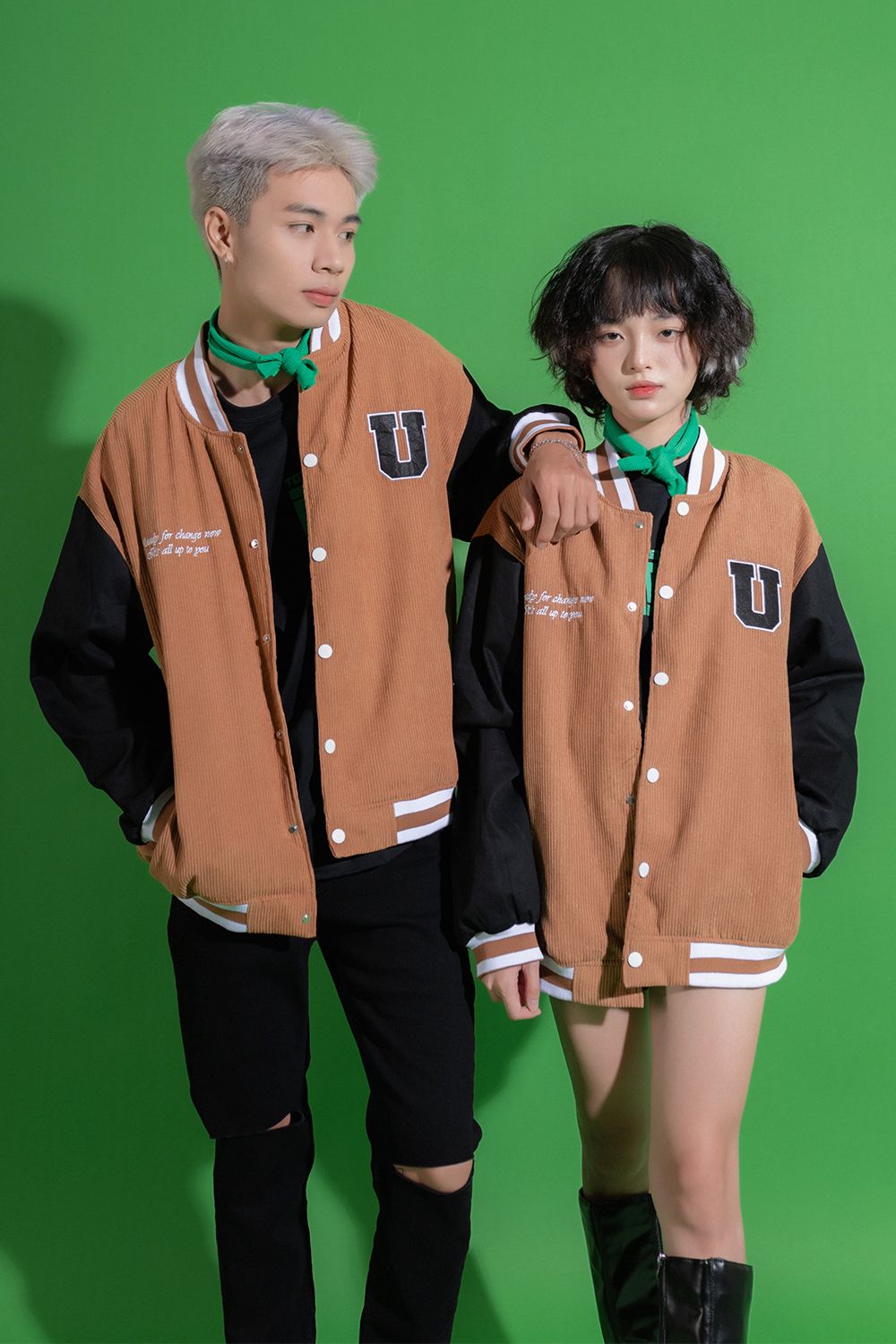 ÁO KHOÁC NHUNG GÂN UNISEX - TOTODAY - UP TODAY